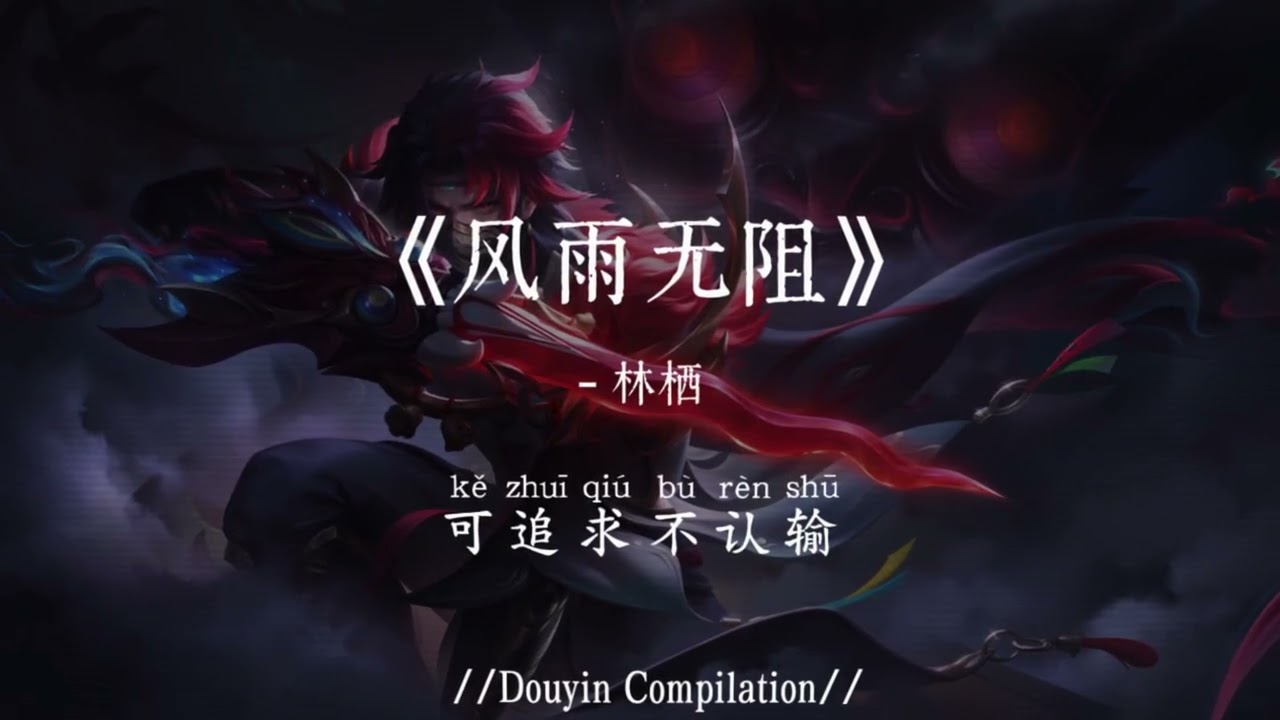 林栖 - 风雨无阻（女生版）(抖音完整版) Lin Qi - Feng Yu Wu Zu『给你我的全部，你是我今生唯一的赌注，只留下一段岁月，让我无怨无悔 全心地付出』氛围感BGM｜抖音最火