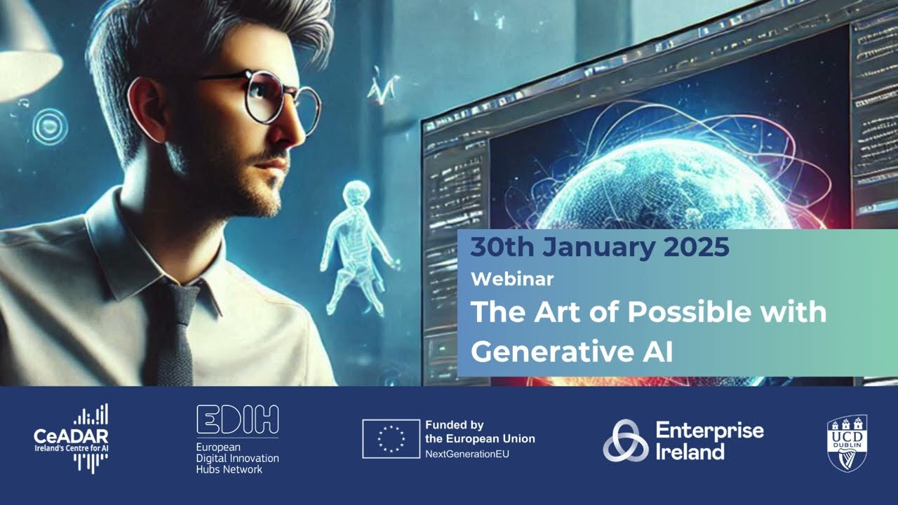 Webinar: The Art of Possible Generative AI, 30th January 2025