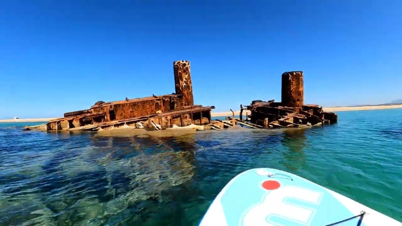 SUP in Greece: Epanomi ship wreck 260422