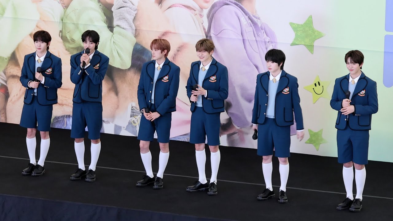 엔시티 위시(NCT WISH) 팬사인회 끝 인사 (FAN SIGN ENDING) | WISH 발매기념 팬사인회 • 240228
