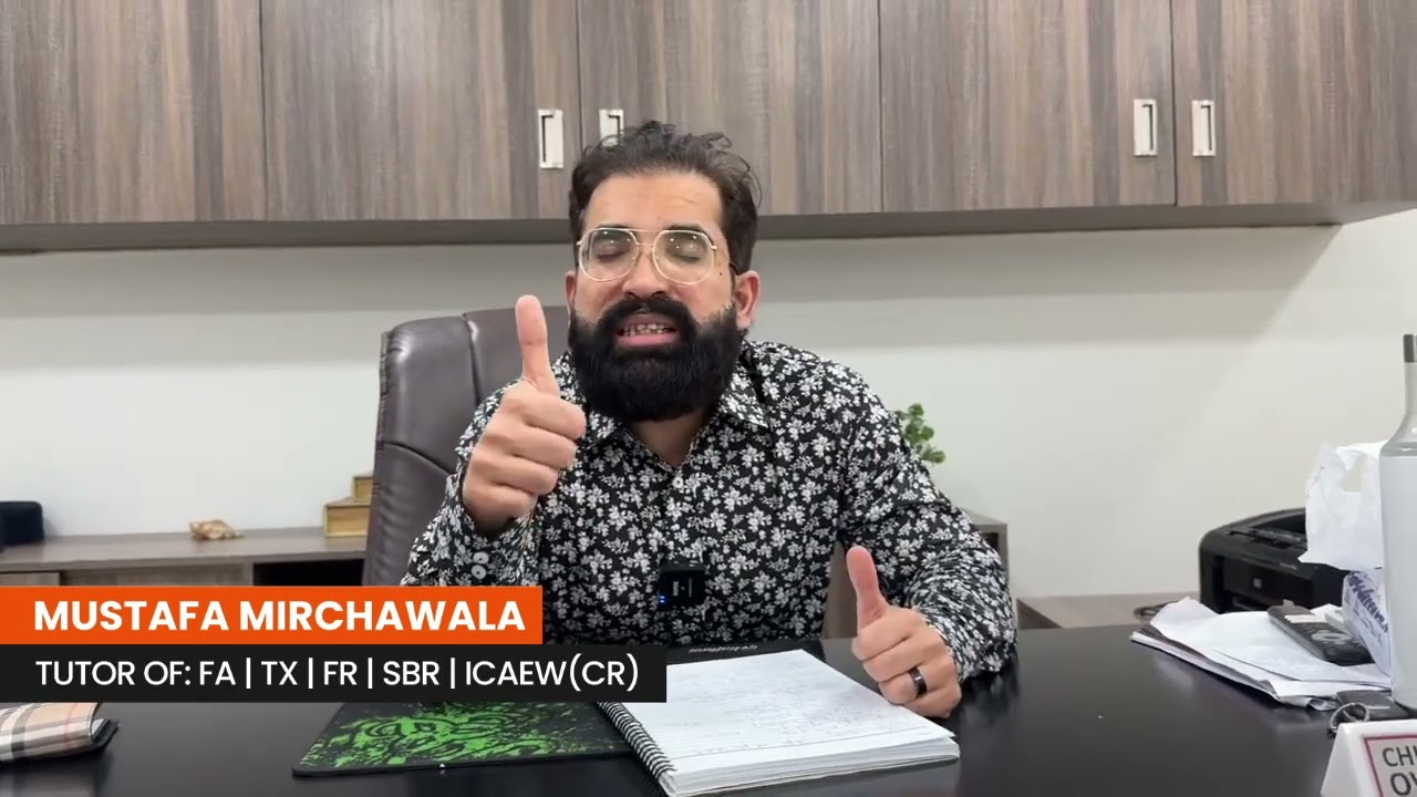 Introduction to IFRS Diploma | Mustafa Mirchawala