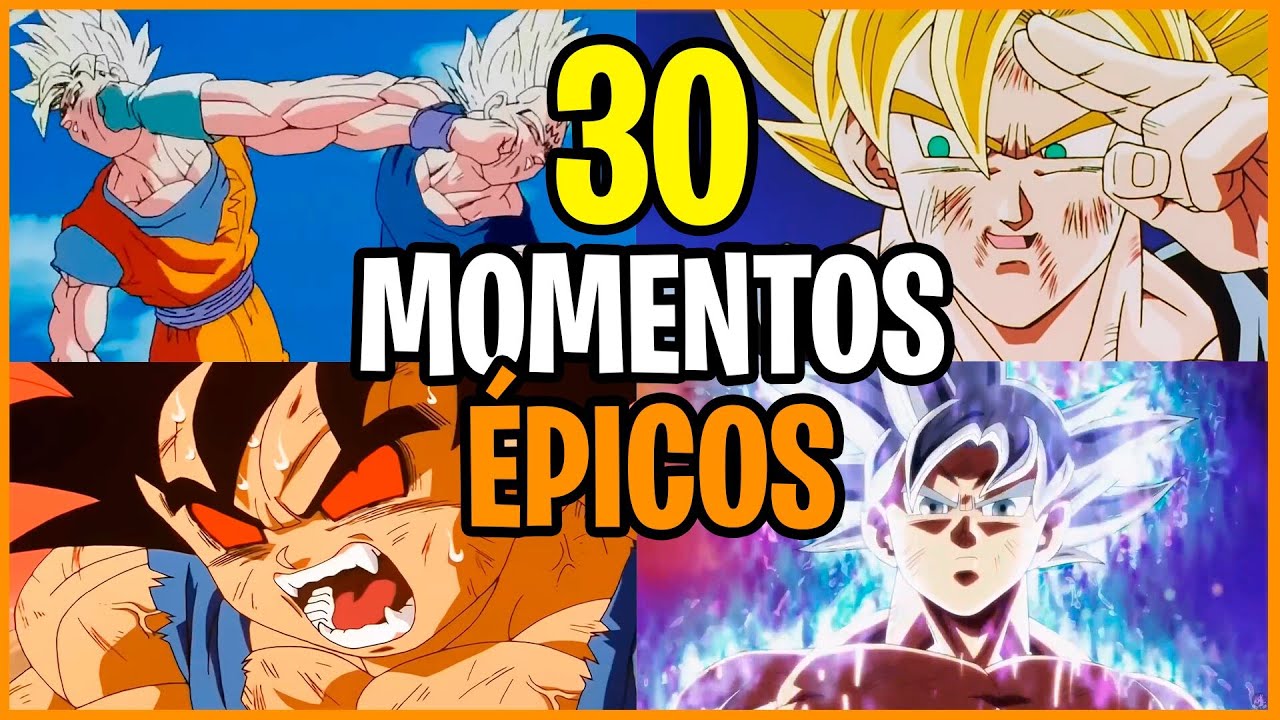 TOP 30 MOMENTOS MÁS ÉPICOS DE TODO DRAGON BALL!!
