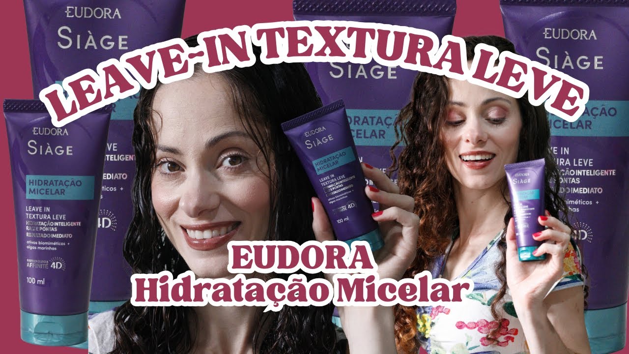 LEAVE IN HIDRATAÇÃO MICELAR EUDORA