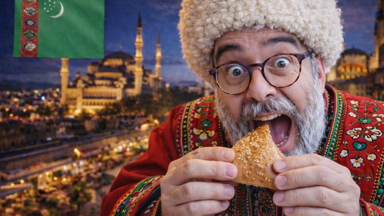 İlk Defa Türkmenistan Yemekleri Denedik !!! Hemde İSTANBUL da
