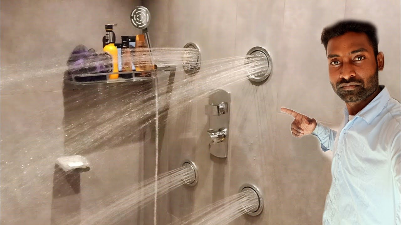 Jaquar Thermostatic & concealed body jet fitting /कैंसिल जेट फिटिंग करने का आसान तरीका।