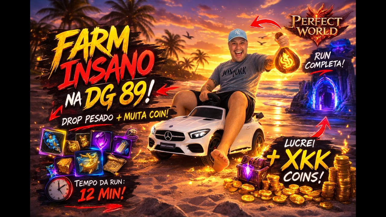 🚀 O Jeito CERTO de Farmar na DG 89 no Perfect World. TheClassicPw 1.2.6
