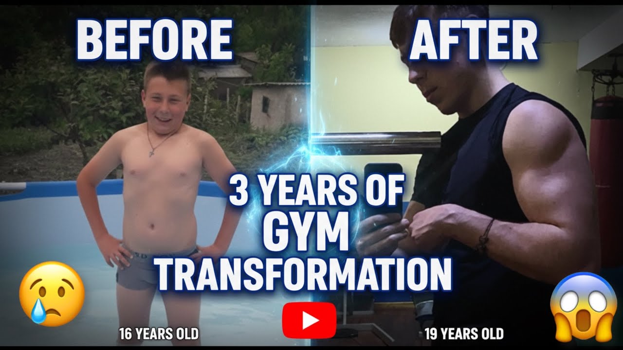 3 Years Changed Everything | My Gym Transformation (16–19)