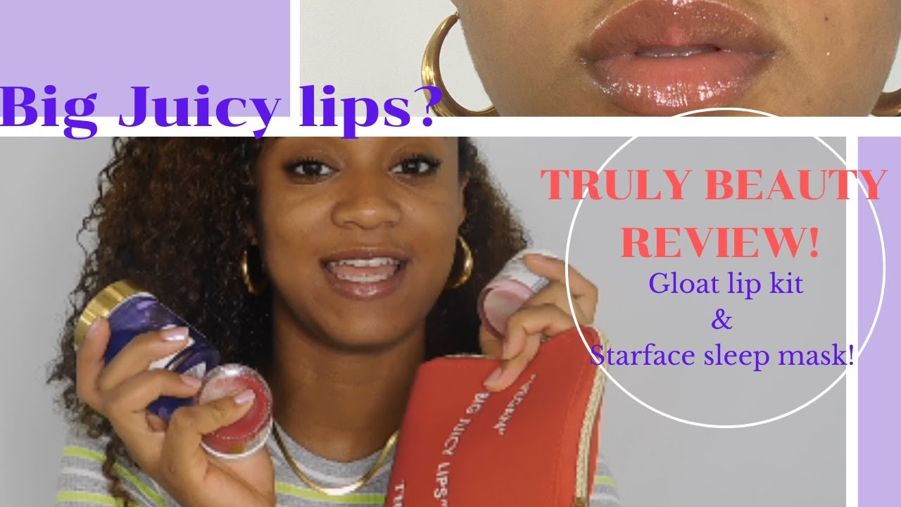 Truly Gloat Lip kit | Truly Review | Starface sleep mask Review