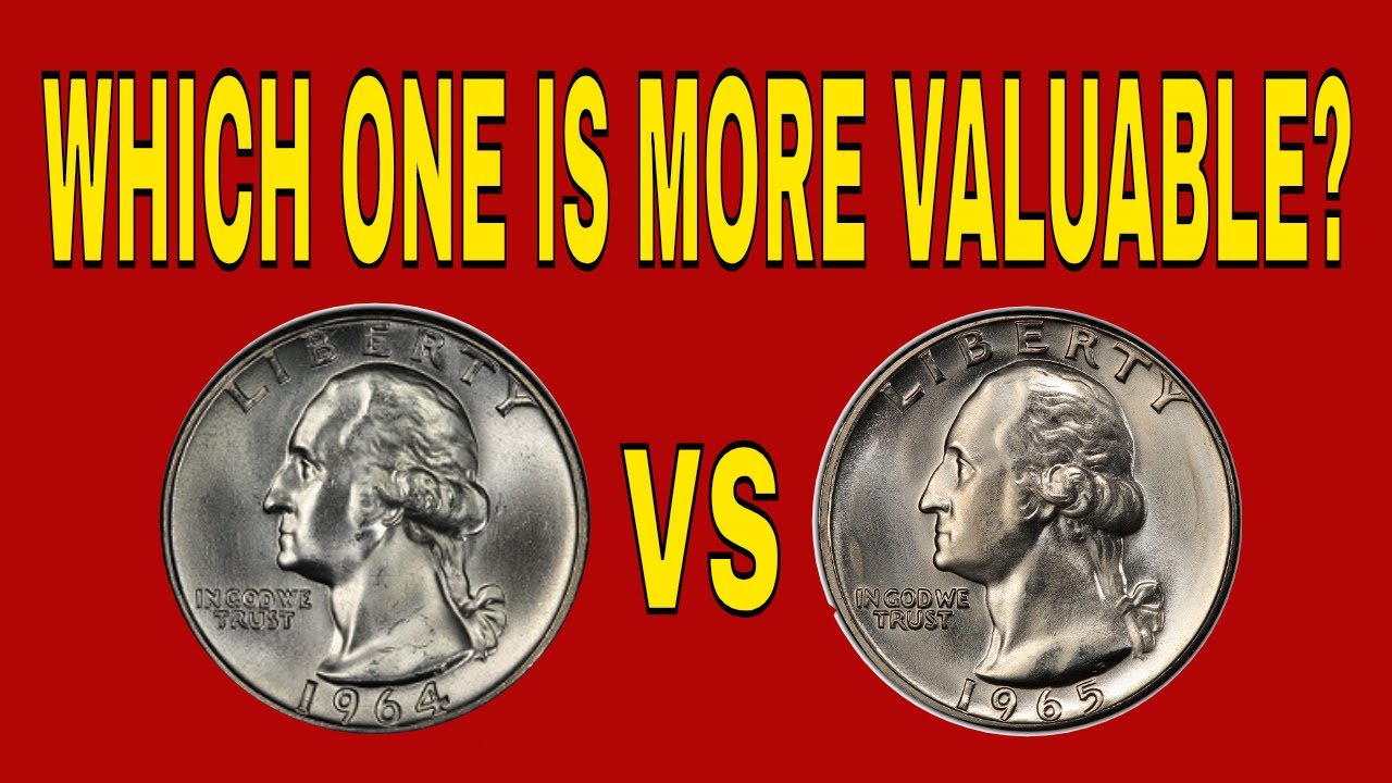 1964 quarters and 1965 quarters value! Valuable quarters to look for in circulation!