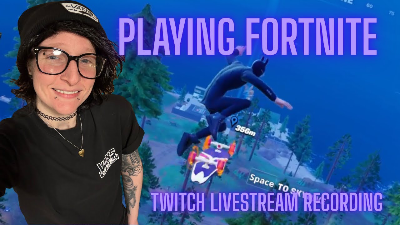 Playing Fortnite Battle Royale