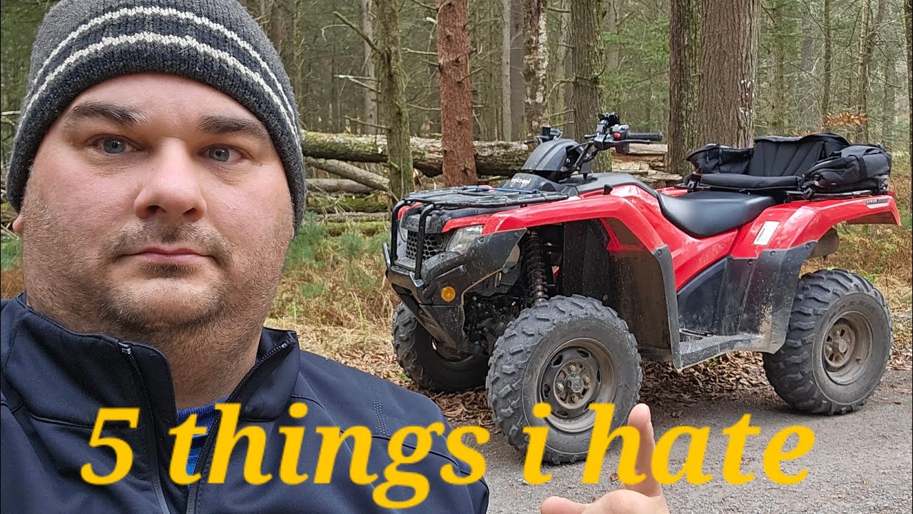 TOP 5 THINGS I HATE ABOUT MY 2023. Honda rancher 420 DCT