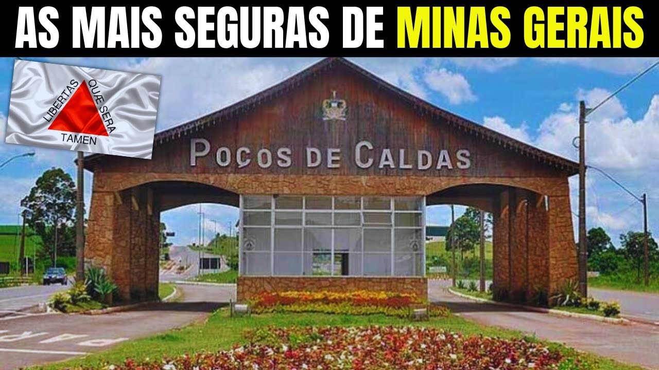 TOP 10 Cidades mais seguras do estado de Minas Gerais em 2023