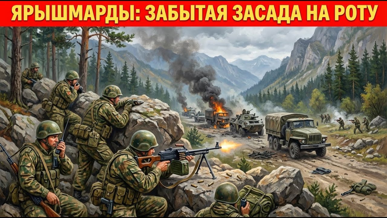 ЗАСАДА У ЯРЫШМАРДЫ: РОТА, О КОТОРОЙ МОЛЧАЛИ 30 ЛЕТ
