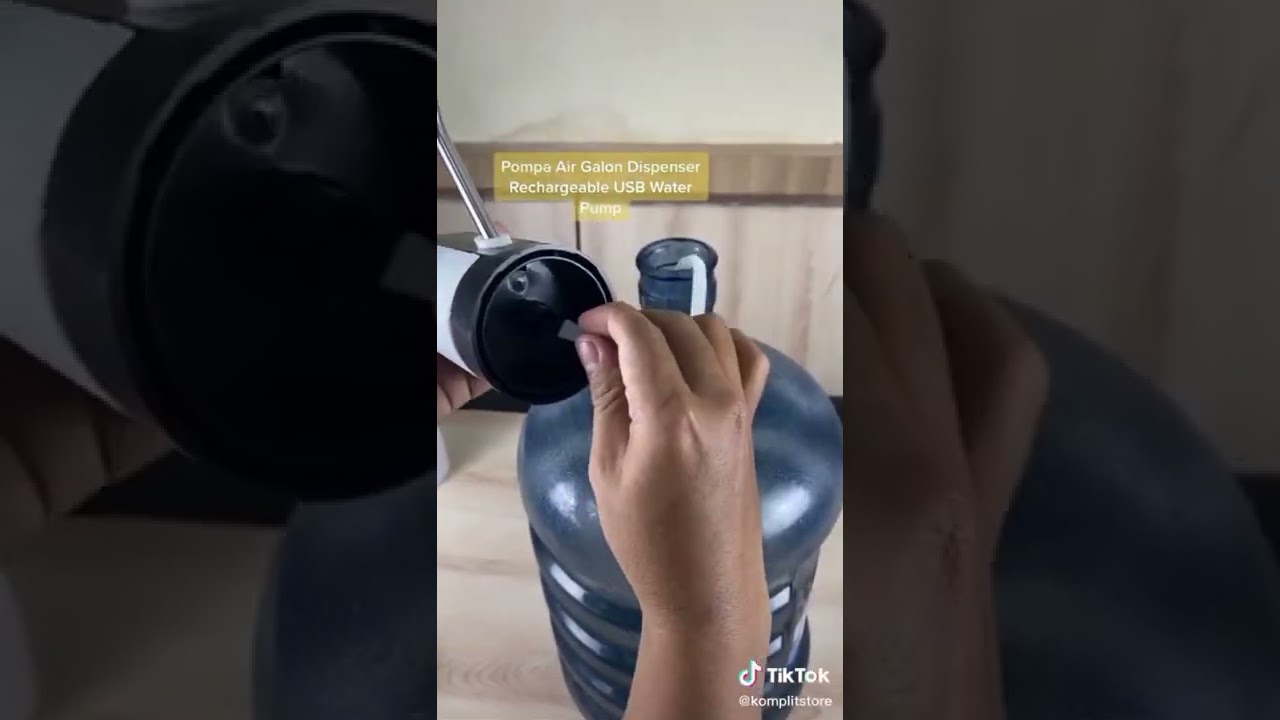 tutorial cara menggunakan pompa galon elektrik beli di komplit store acc produk praktis viral