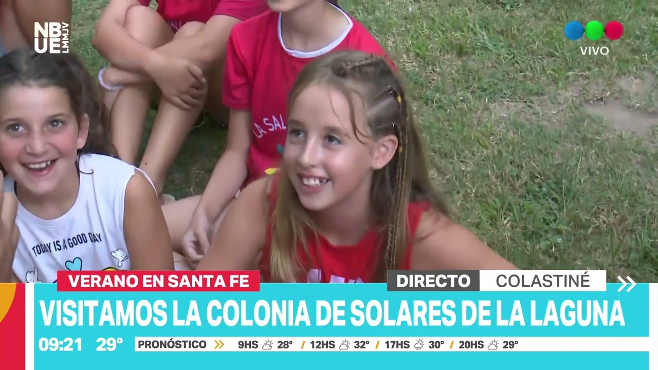 Verano en Santa Fe: en Solares de la Laguna, los chicos disfrutan de la colonia