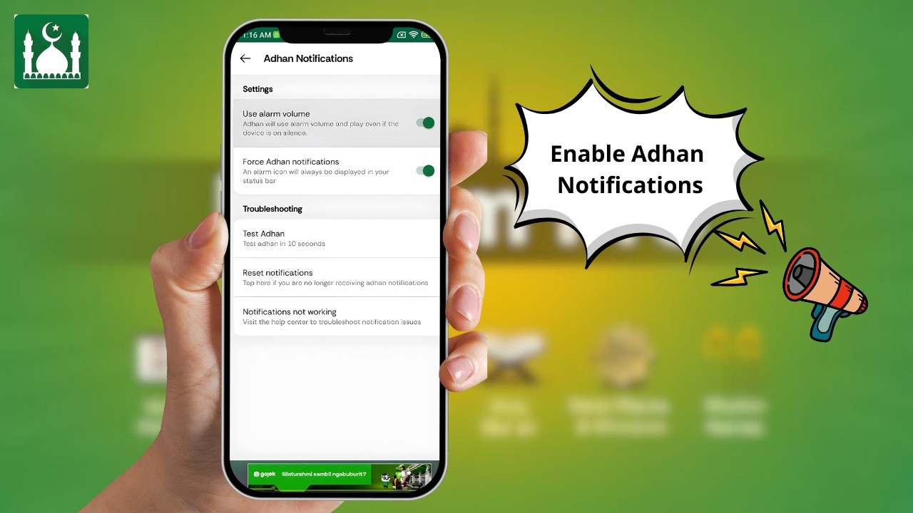 Как включить уведомления о наступлении азана в Muslim Pro (пошаговая инструкция)