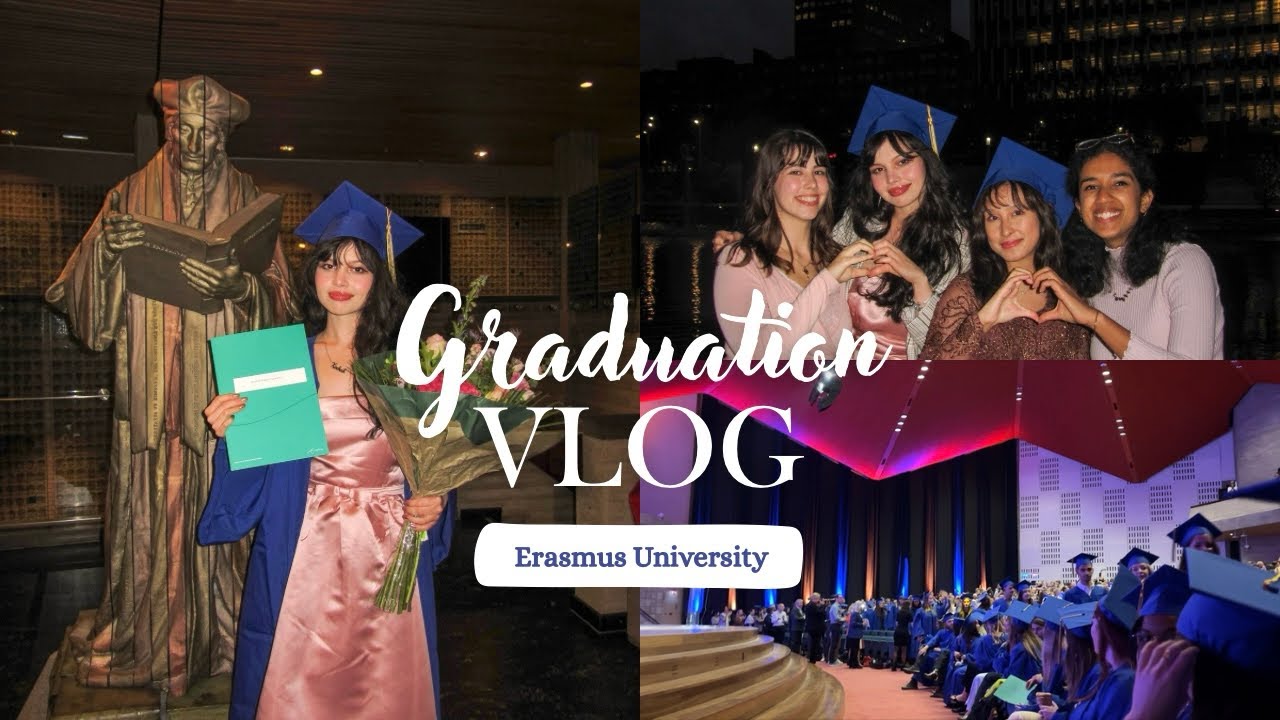 Graduation Day Vlog🎓✨ Erasmus University Class of 2025!!