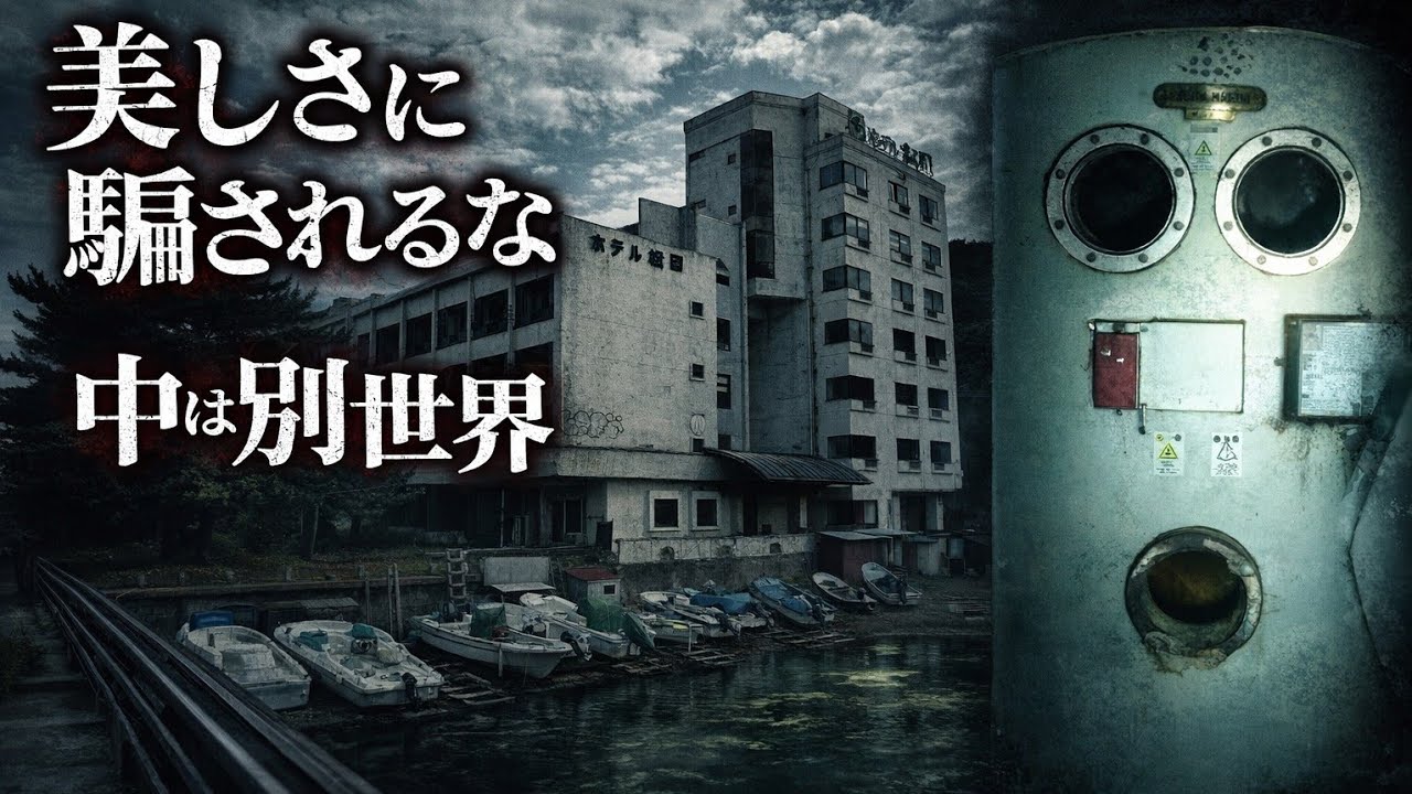 【心霊スポット】として知られる廃ホテル松園、その内部は想像以上だった／Inside an abandoned hotel known as a haunted spot in Japan