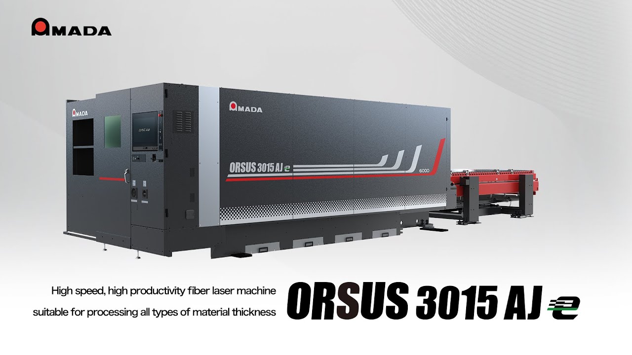 New concept fiber laser machine. ORSUS-AJe Series