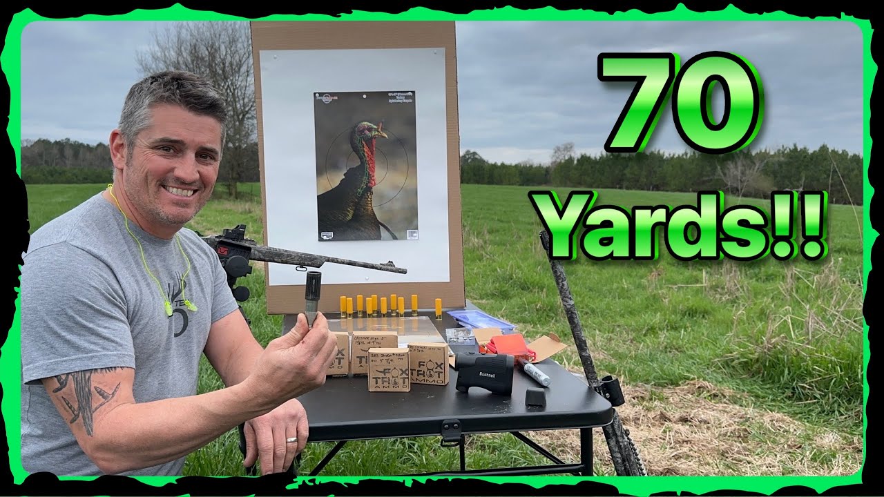 **70 ЯРДОВ**!!! .410 и 20 Ga TURKEY загрузок!!!