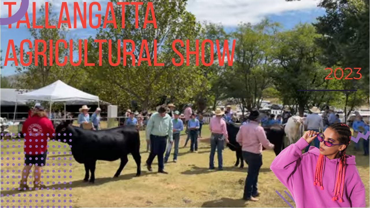 Tallangatta Agricultural Show  Tallangatta Victoria Australia March 2023 4K