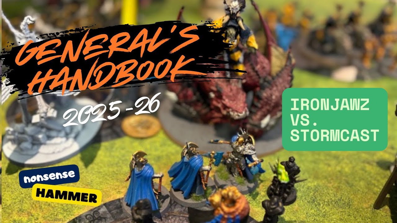 Stormcast Eternals vs Ironjawz | Linked Leylines 2K 25-26 GHB AOS