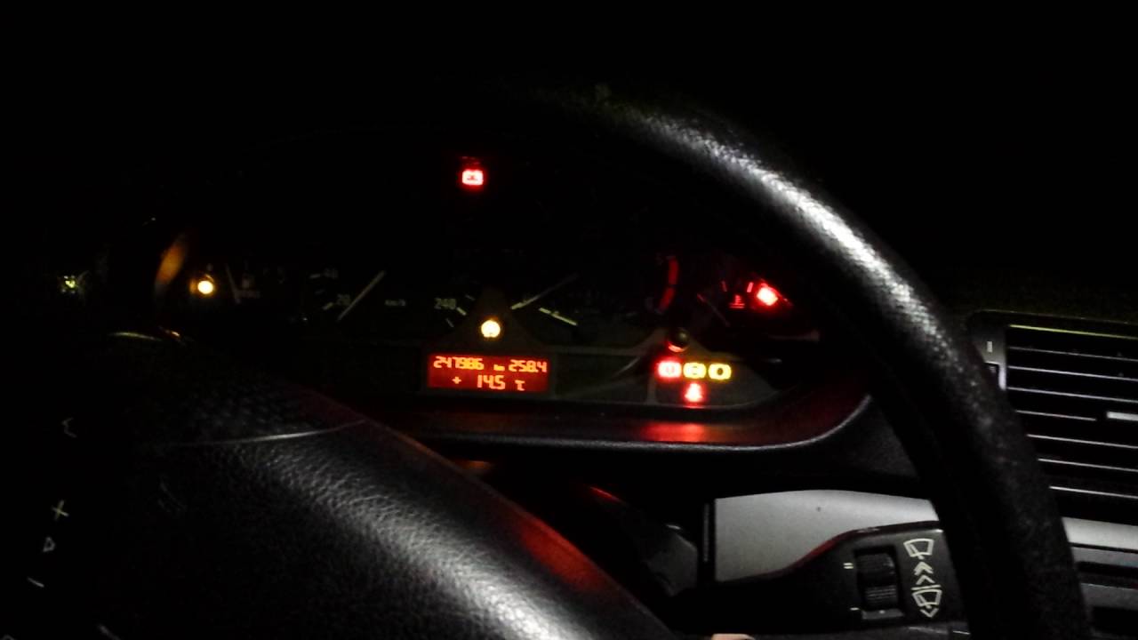 Bmw e46 ignition problem - no dash lights