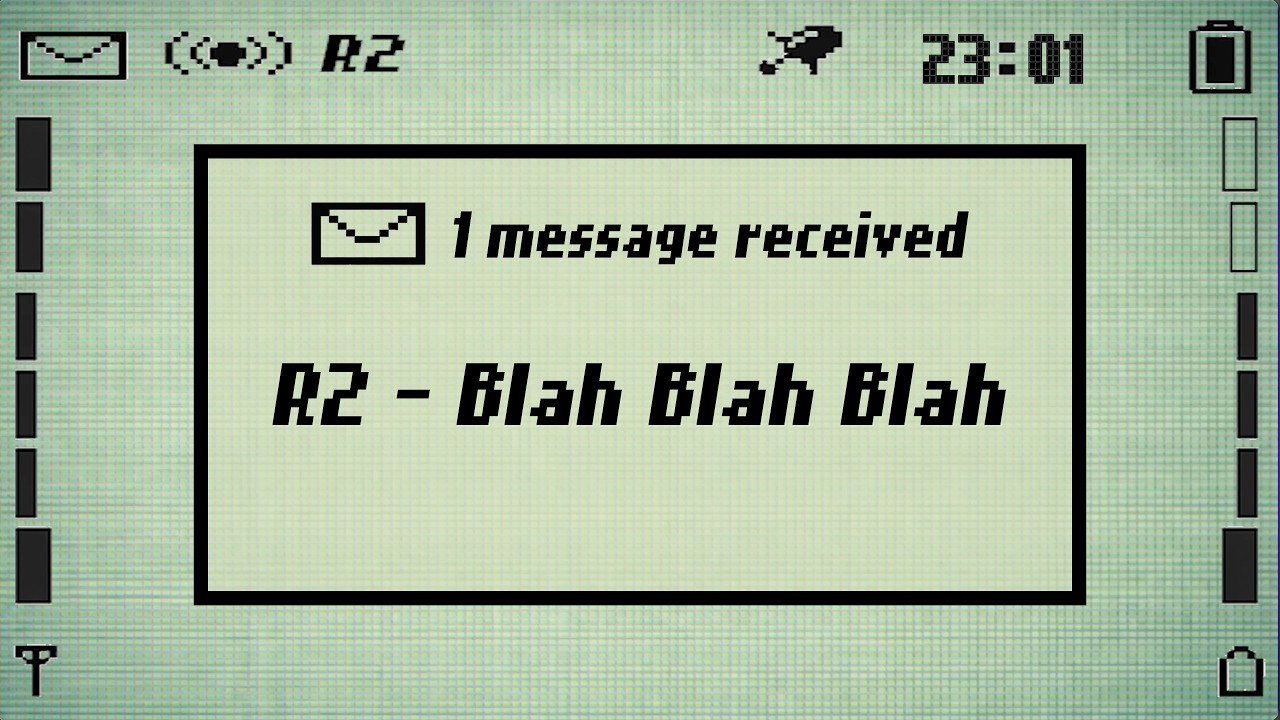 R2 - Blah Blah Blah (Official Visualiser)