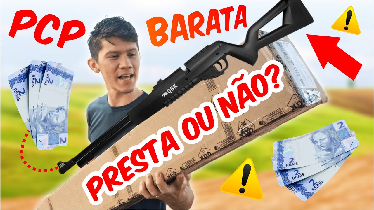 💥💣Comprei Carabina PCP Qgk G850 5.5 EX Carabina pcp mais barata do brasil, qgk g850 vale a pena?