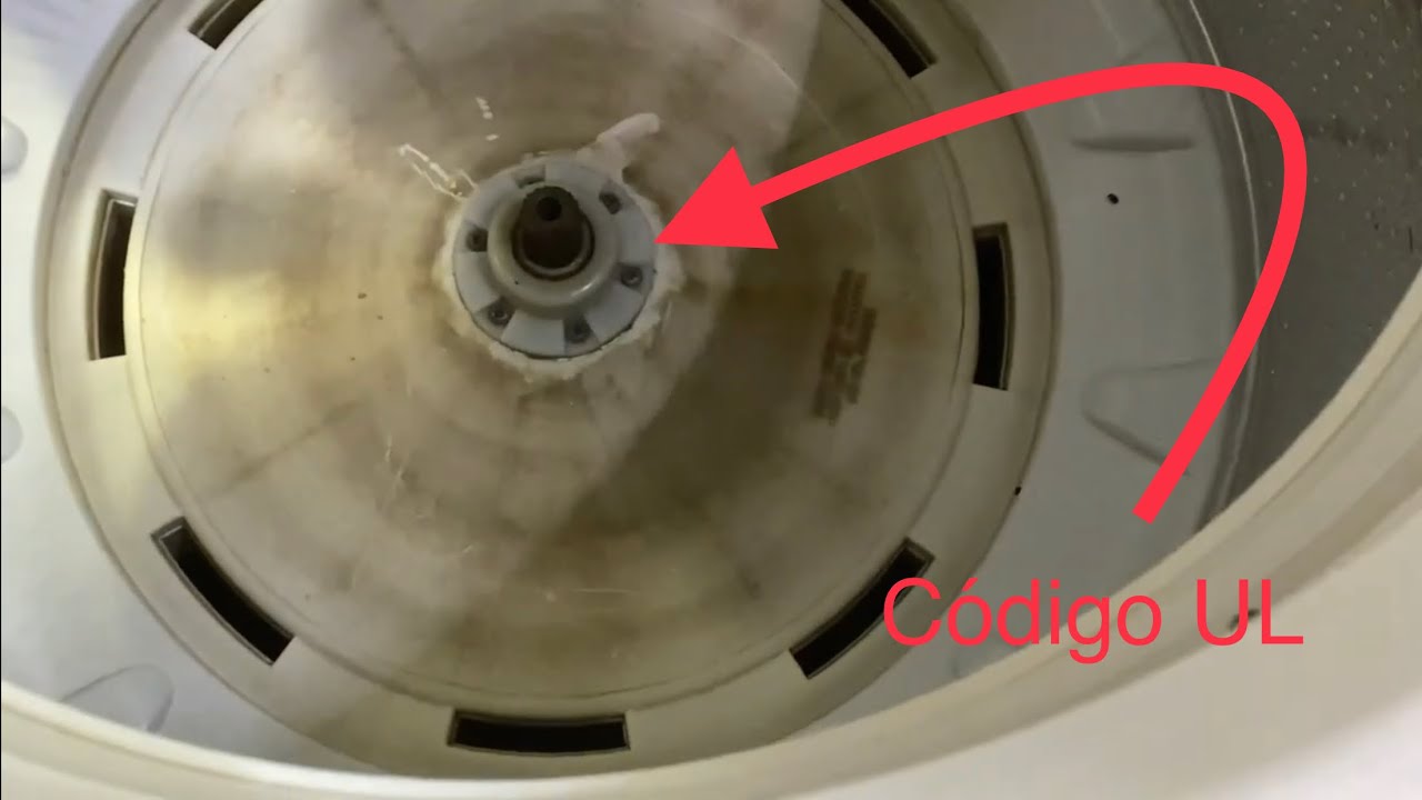 Código UL?  Importante checar esta parte antes de comprar los amortiguadores lavadora MAYTAG
