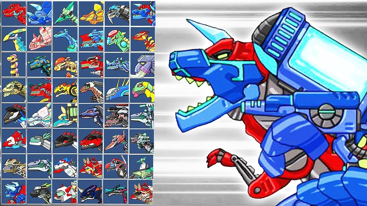 Dino Robot Tyranotops: Assembly + Battlefield | Eftsei Gaming