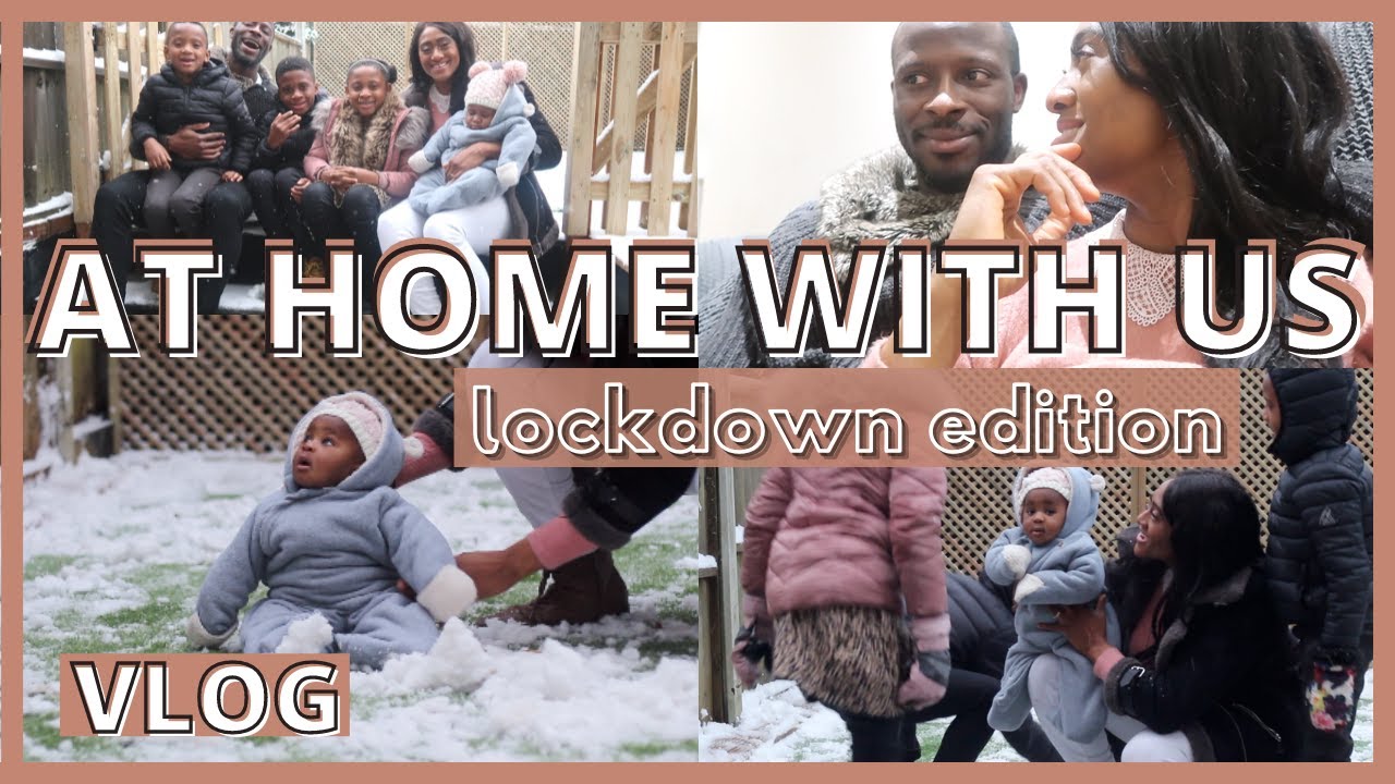 DAY AT HOME WITH US IN LOCKDOWN | baby & home update, family devotional, cooking | FAMILY VLOG