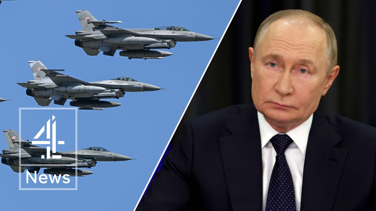 Poland shoots down 'Russian drones' in 'unprecedented' violation of airspace