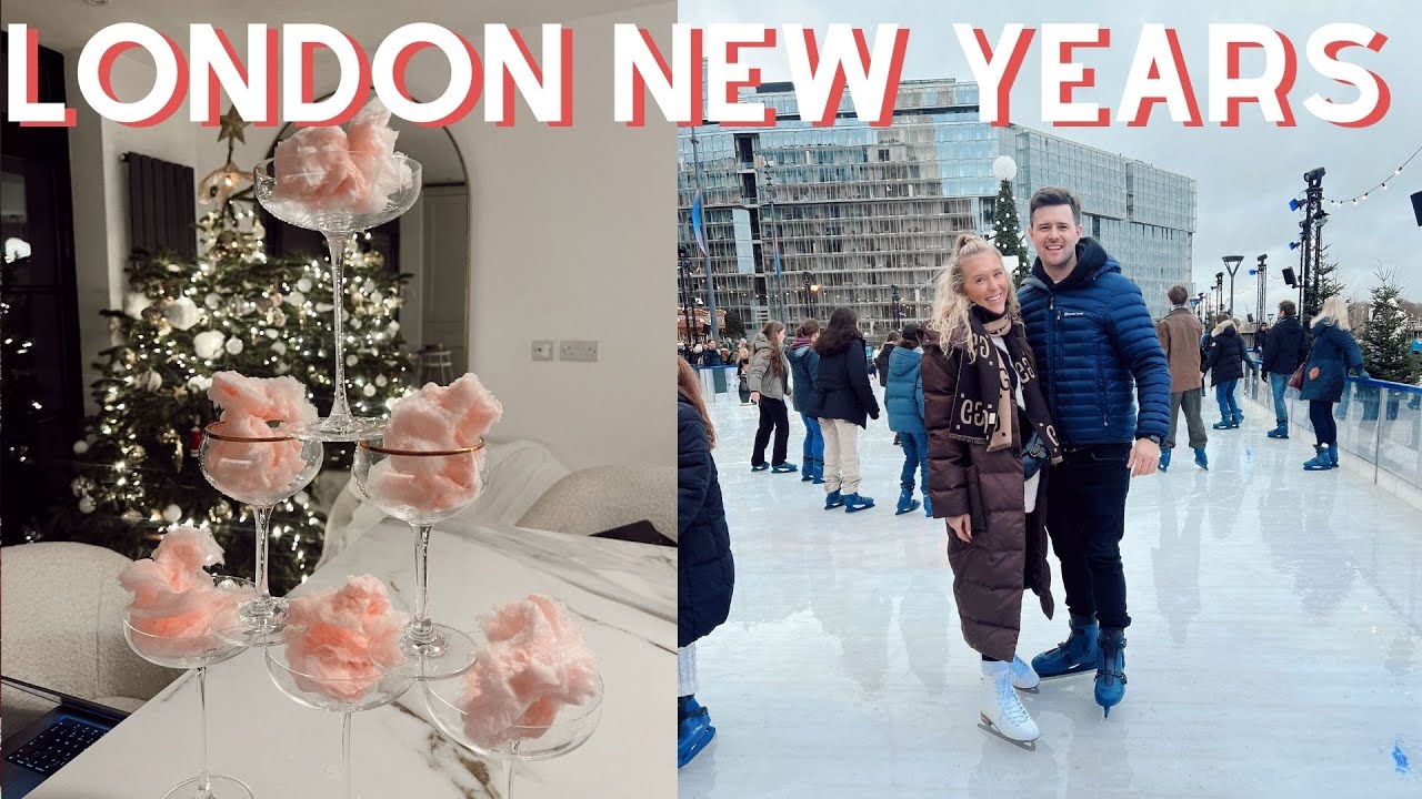 My New Years Eve Party! London NYE, Battersea Power Station, Ice Skating, Chelsea & Ooni Pizza Oven