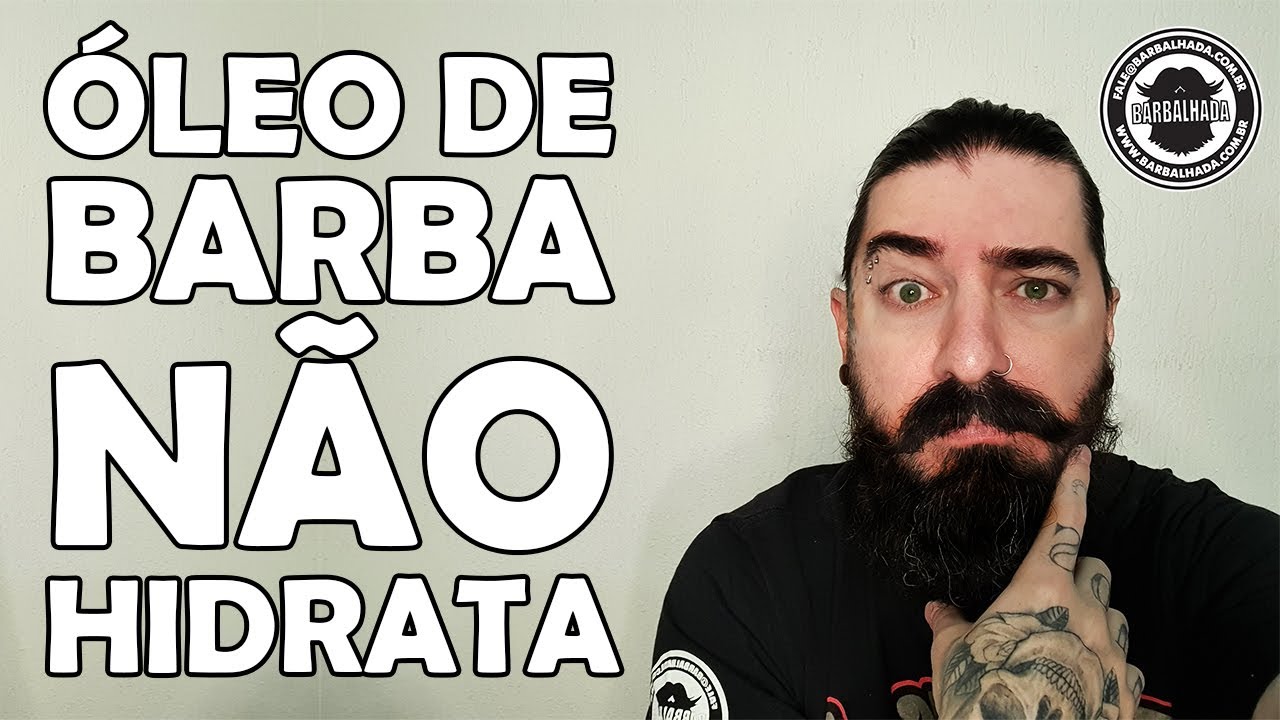 Óleo serve mesmo pra HIDRATAR a BARBA?