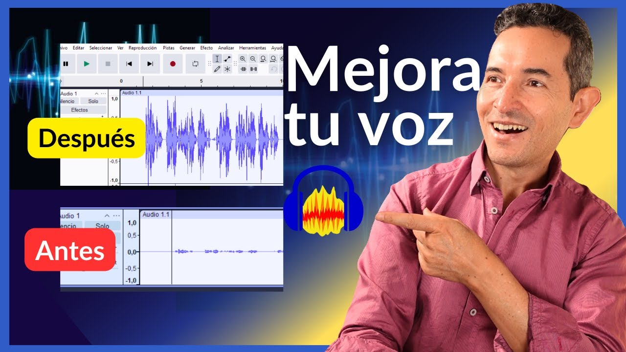 Haz que tu voz suene como de estudio con Audacity (Guía RÁPIDA y efectiva)