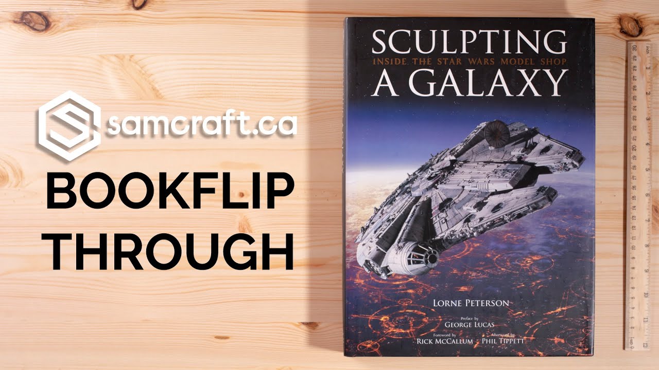 Star Wars - Sculpting a Galaxy - Bookflip through