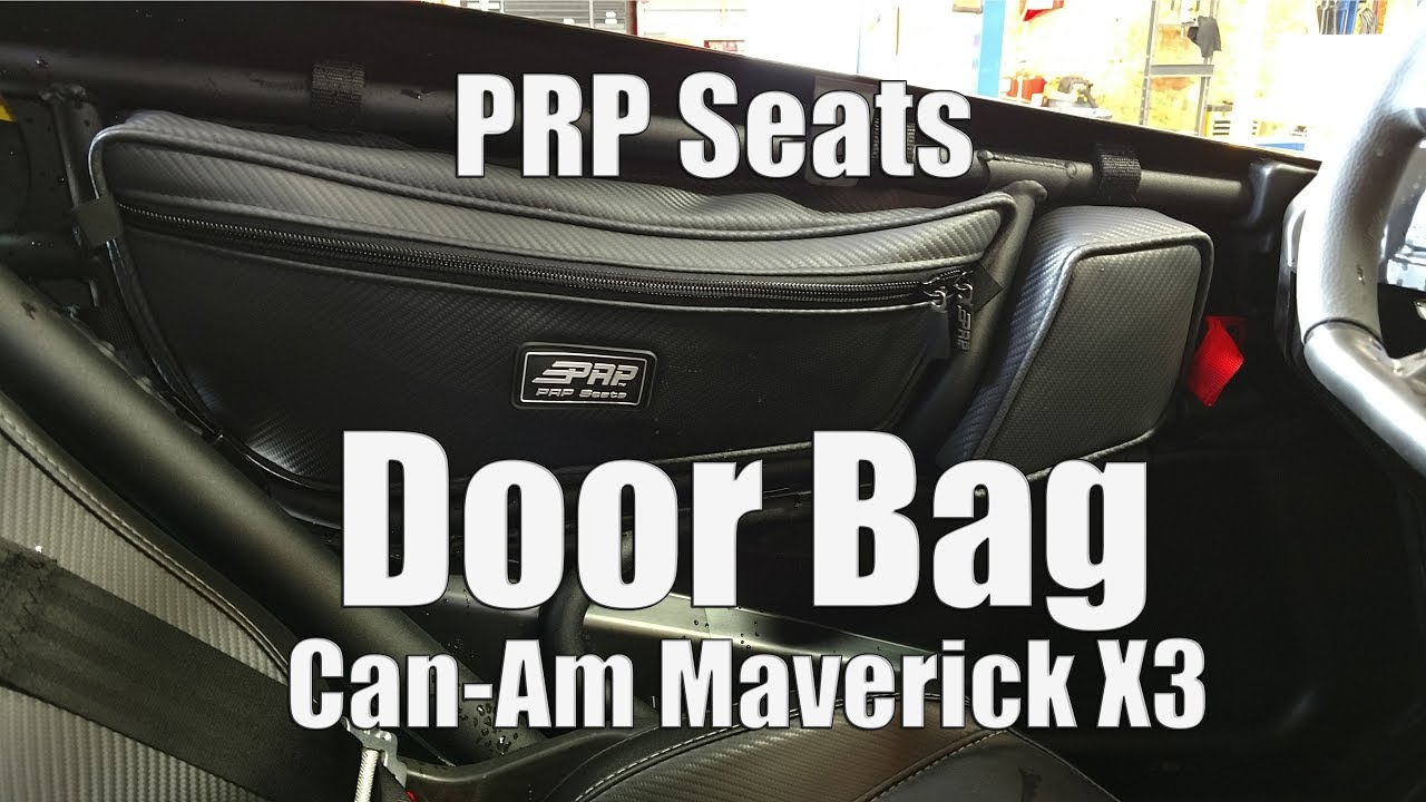 PRP Seats Door Bag with Knee Pad | Can-Am Maverick X3