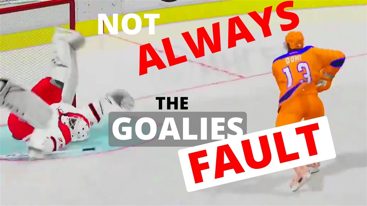 NOT Always the GOALIES FAULT (NHL 20 Clips)