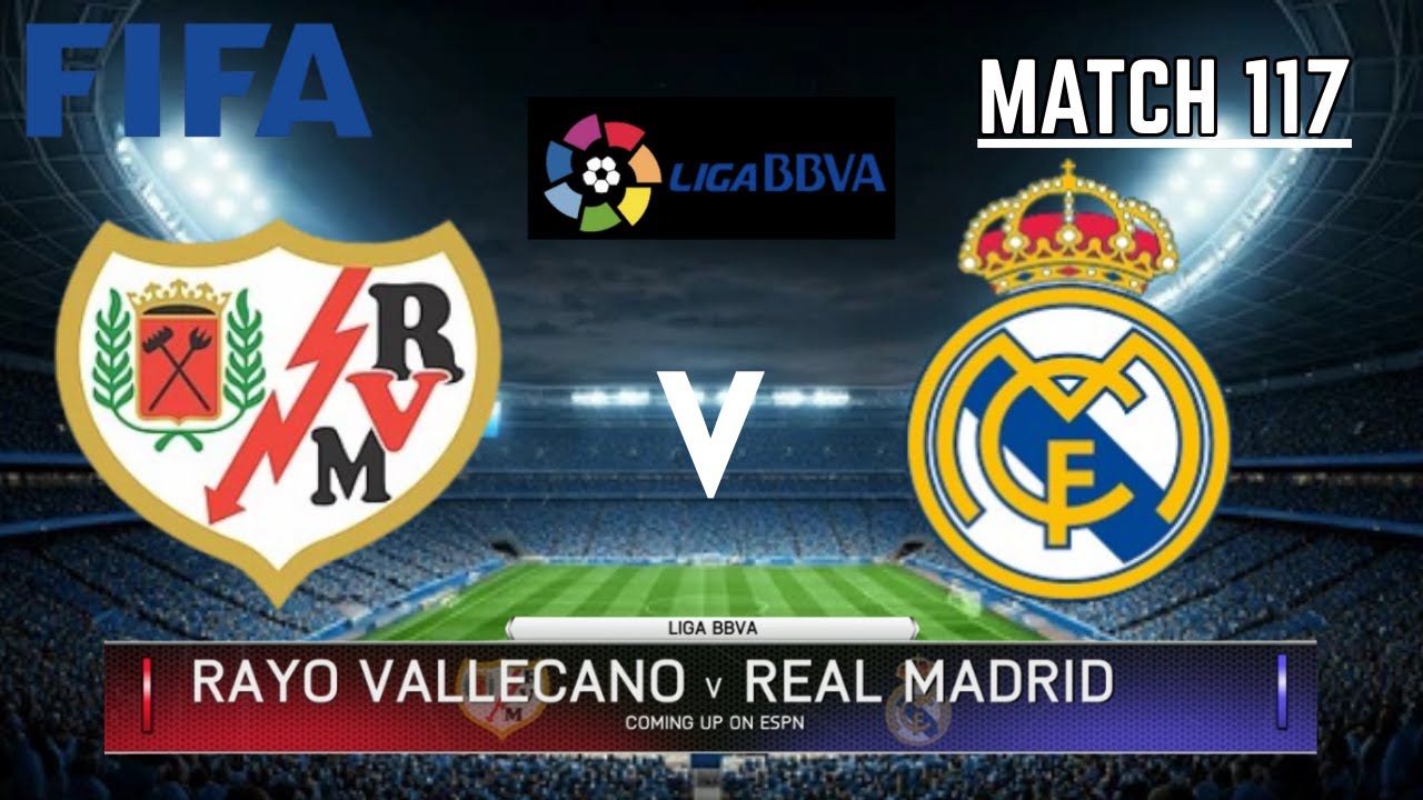 RAYO VALLECANO VS REAL MADRID - La Liga / Liga BBVA 2025-2026 | Match 117 | FIFA 14