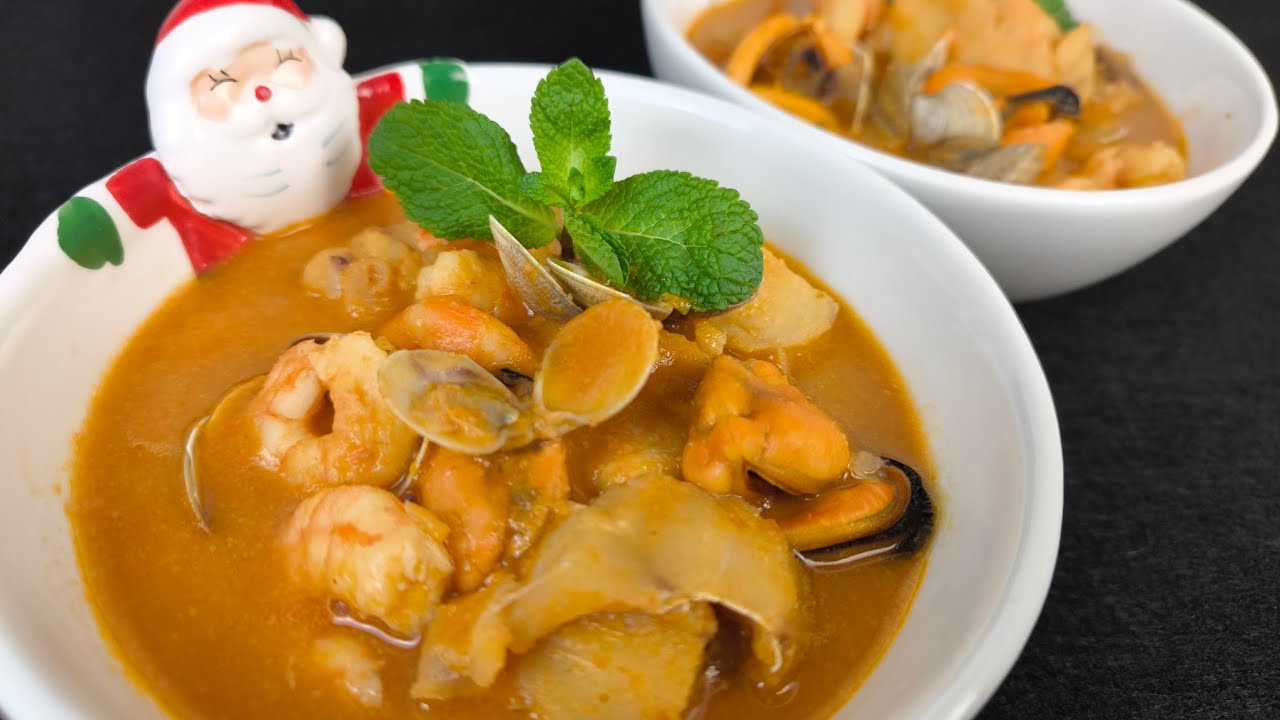 ✨Un clásico navideño! SOPA DE MARISCO 🎄