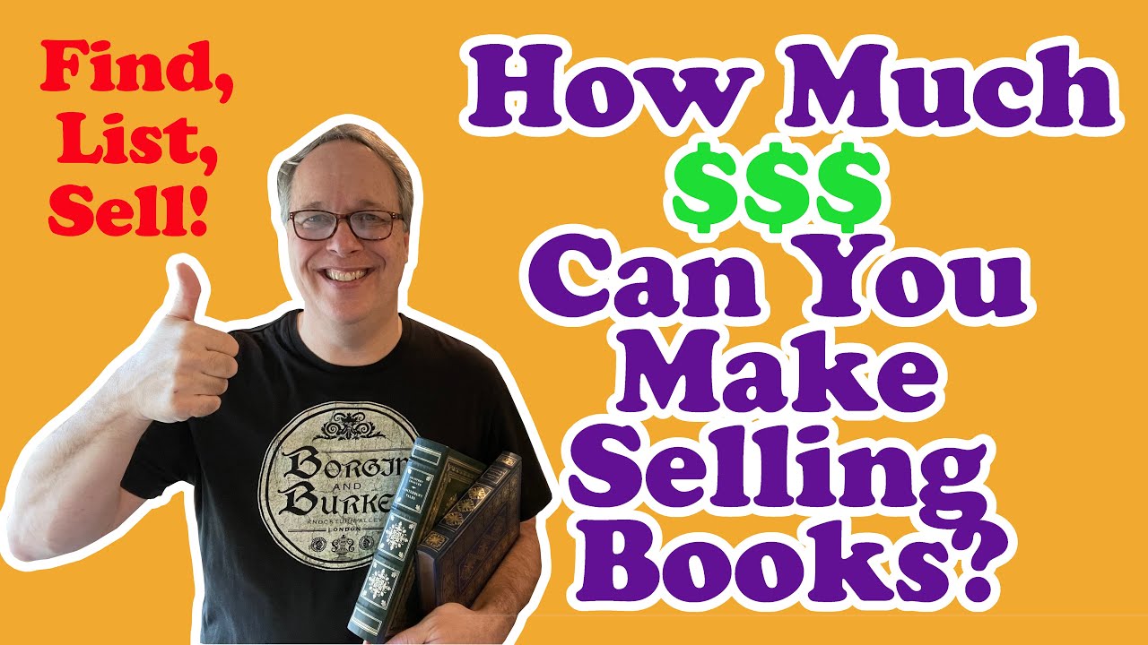 How Much Money Can You Make Selling Books on eBay?  6 points to get your answer!