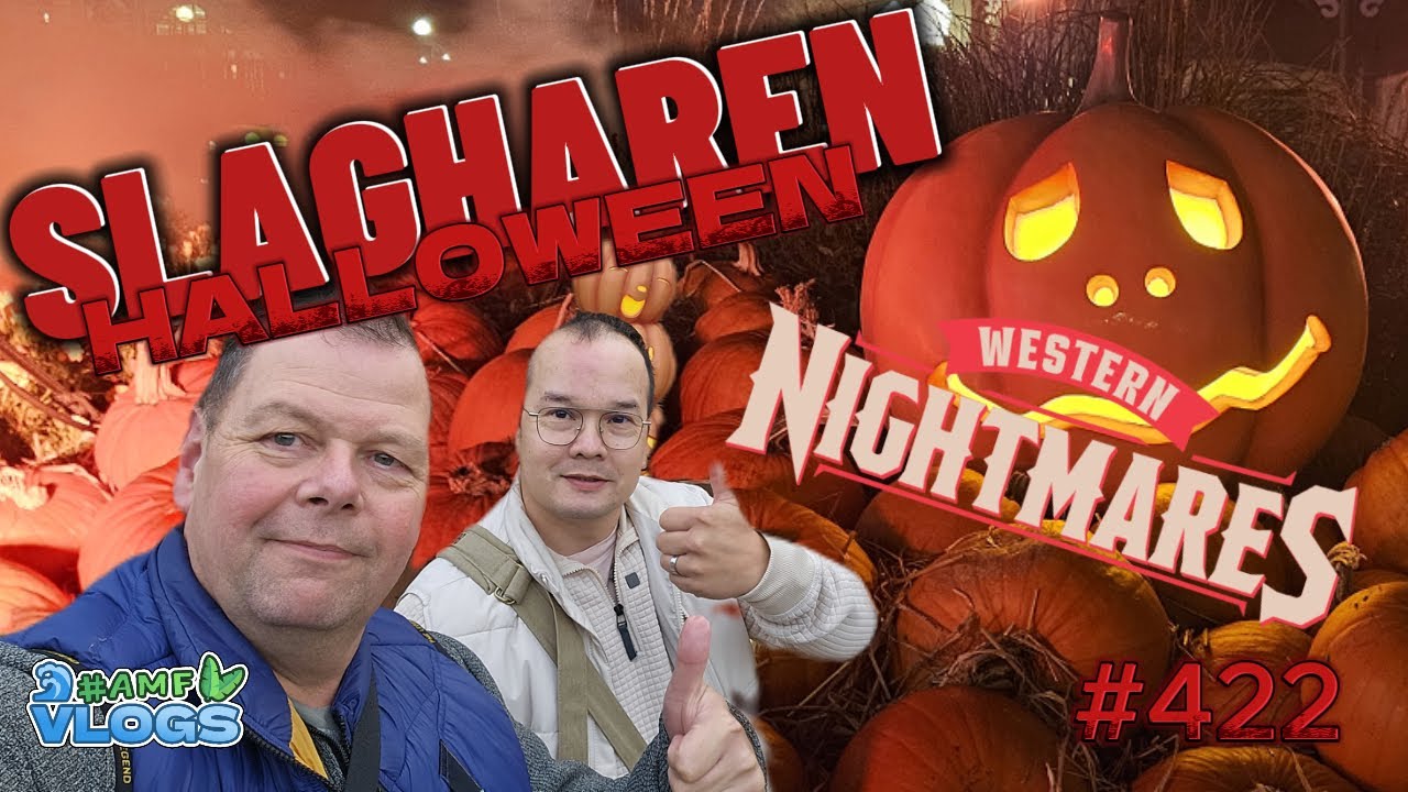 SLAGHAREN HALLOWEEN WESTERN NIGHTMARES | FIRST EDITION | Chris Vlogt! | #slagharen #halloween