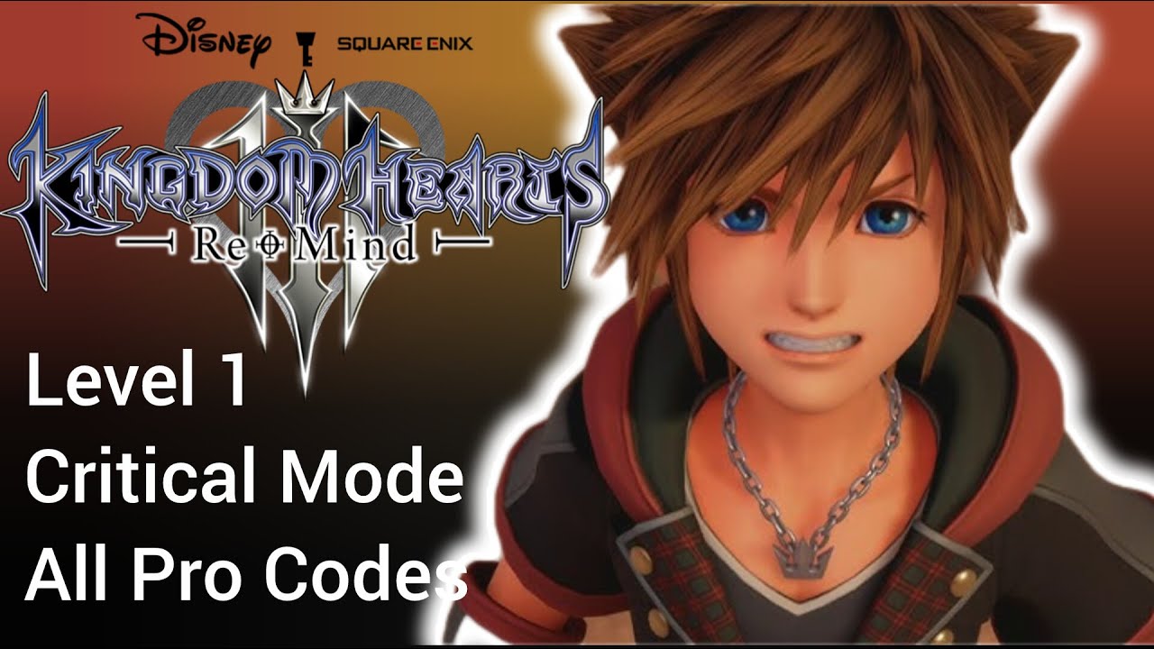 Dual Stream - KH3 Critical Mode Level 1 All Pro Codes V4.0.2 (Portrait)