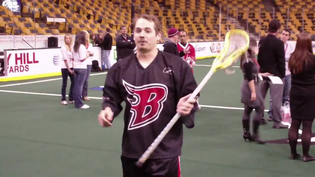 Brett Queener Stick Tricks at Blazers Media Day