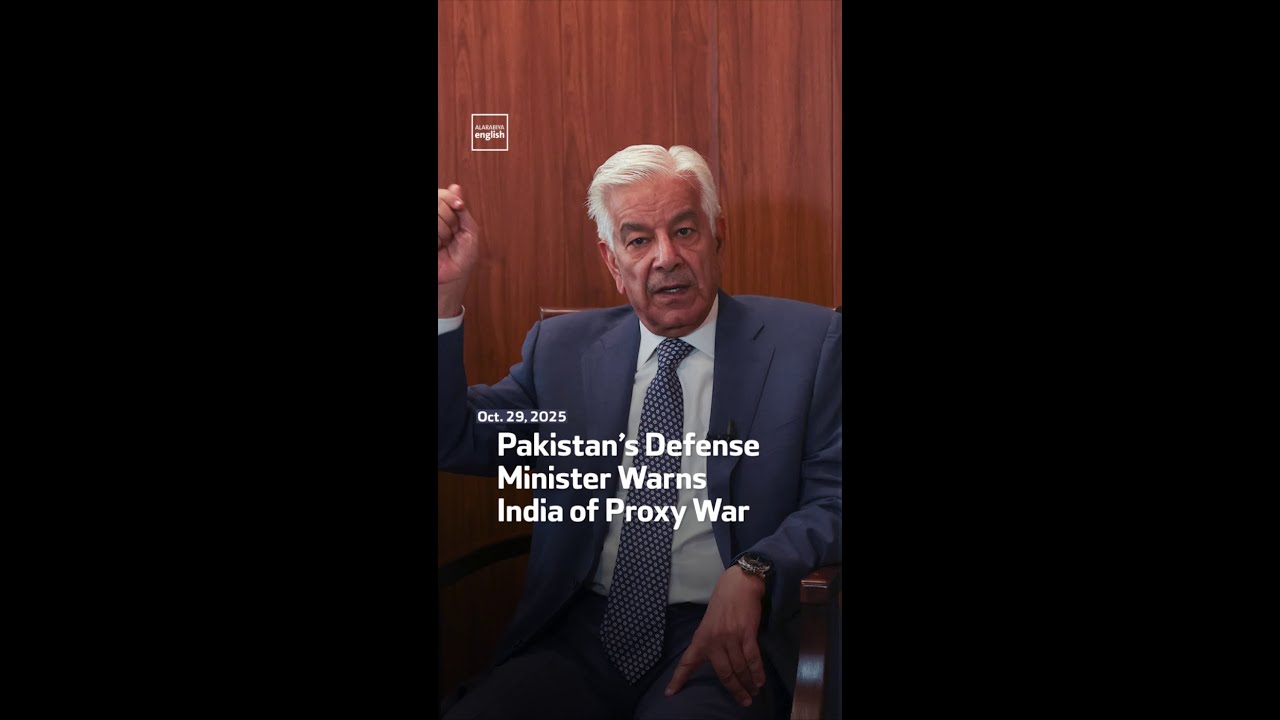 Pakistan&rsquo;s Defense Minister Warns India of Proxy War