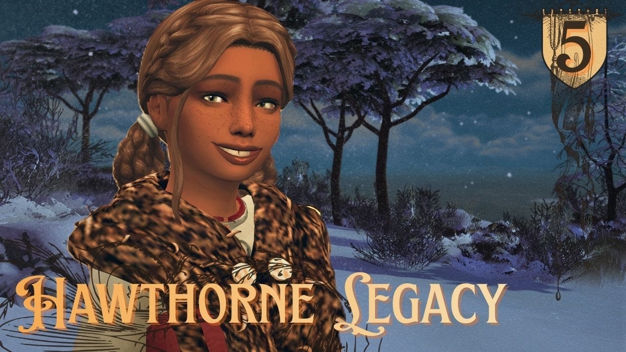 Phoebe Visits The Fisherman's Cottage 📜 Hawthorne Legacy (Gen. 1) ~ Ep. 5 | Medieval Sims 4 Gameplay