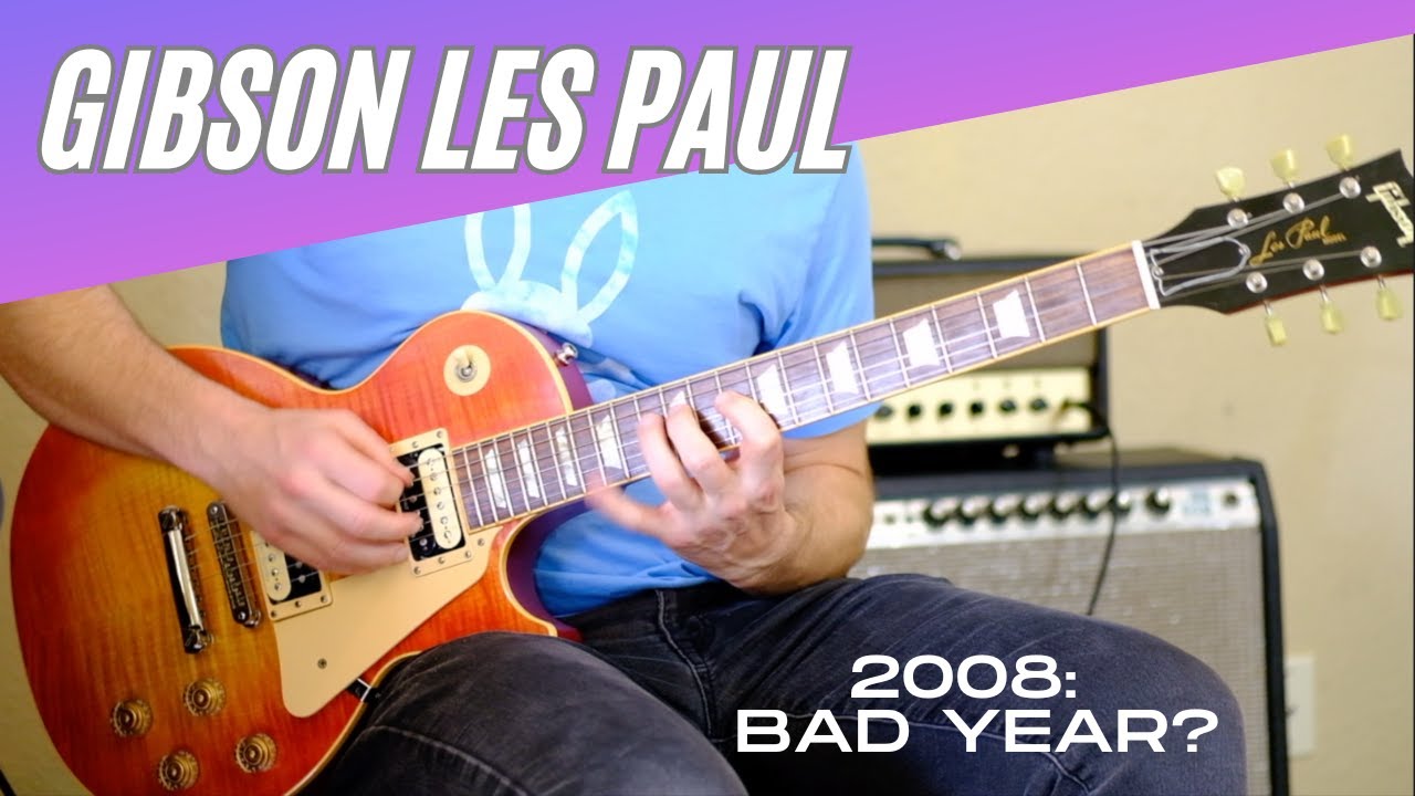 2008 Gibson Les Paul CHAMBERED Demo and Review