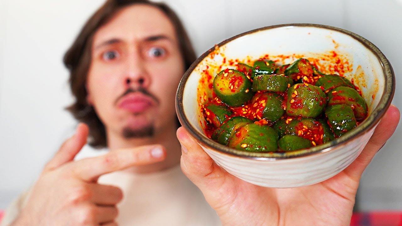 Voici ma recette d'accompagnement préférée (Oi Muchim 오이무침)