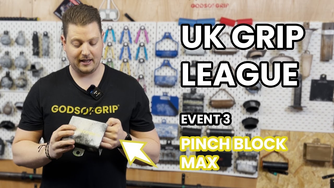 UK Grip League Event 3 - Pinch Block Max